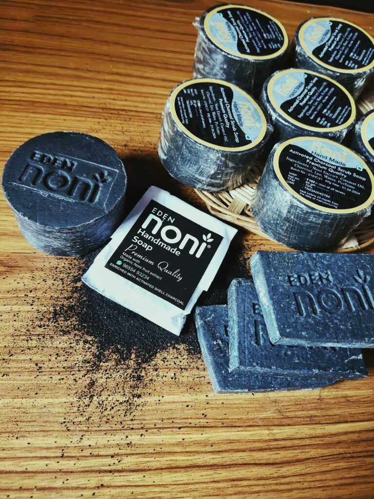 Eden Noni Activated Charcoal Soap Blog 1